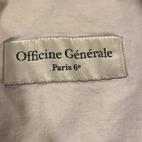 Officine Generale Paris 6e blue button down - Picture 7 of 9